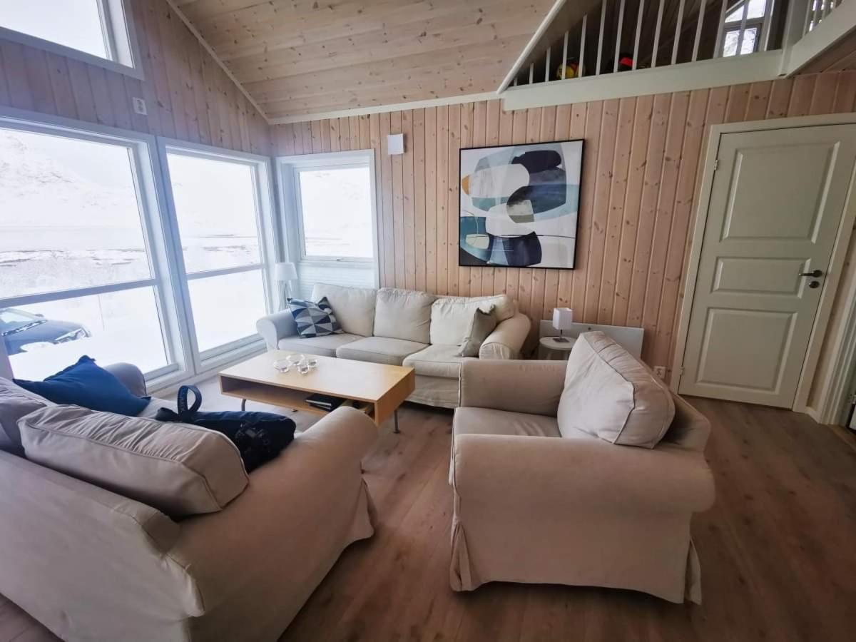 Cabin Panorama Lofoten With Jacuzzi Magic View Offersoya Exterior photo
